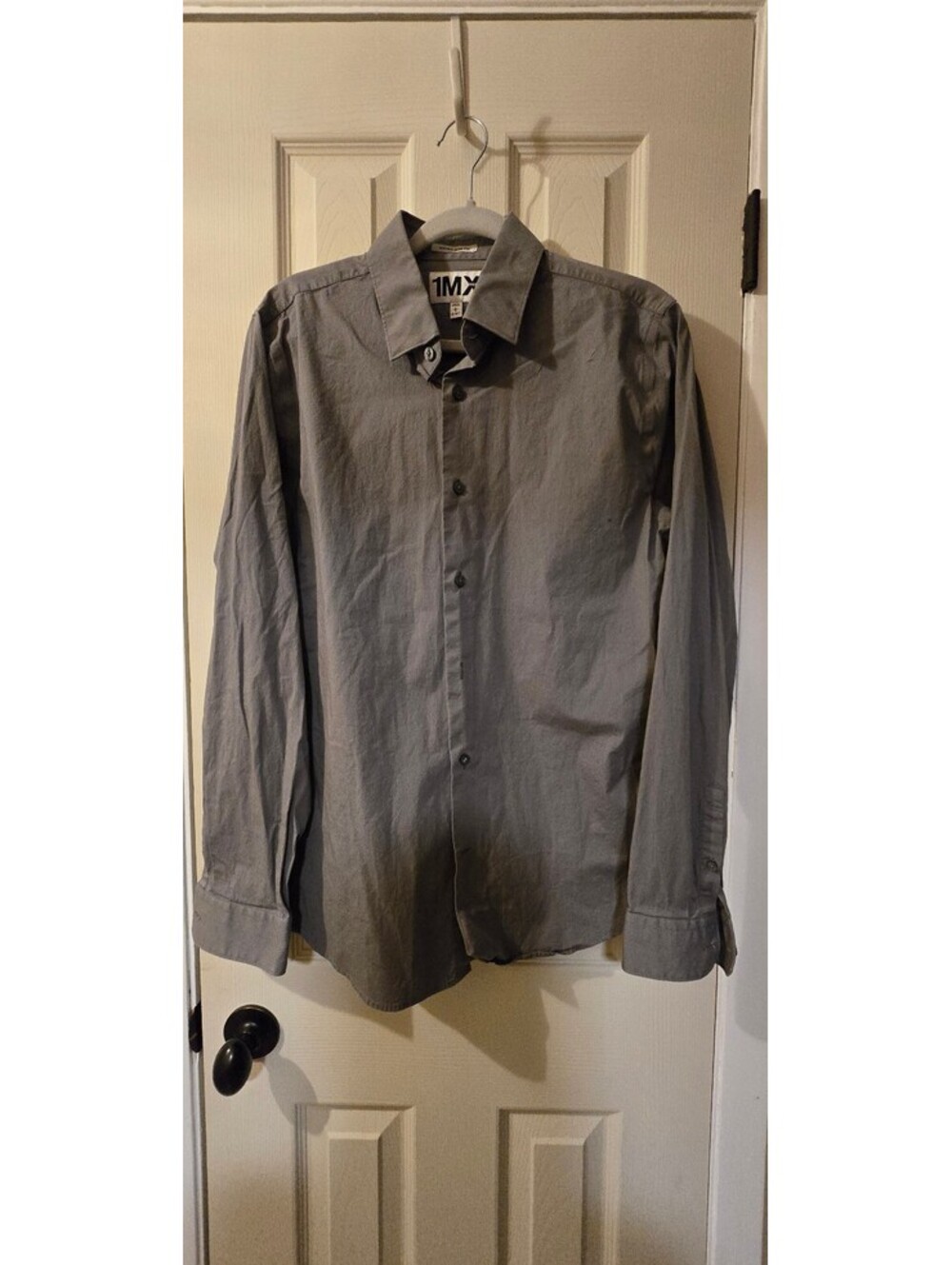 Express 1MX Men’s Dress Shirt – Large / 16–16.5 – Extra Slim Fit